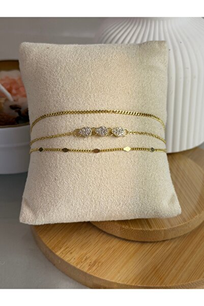ANKA JEWELLRY Damla Detail Women's Steel Bracelet