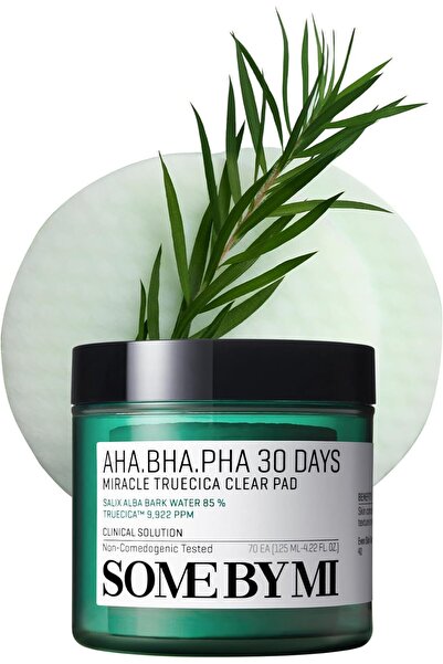 Genel Markalar AHA-BHA-PHA 30 Days Miracle Truecica Clear Pad Pamuk Ped 70 Pads