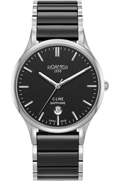 Roamer Ceas unisex 658833 41 55 61 — negru, clasic, stil bijuterie