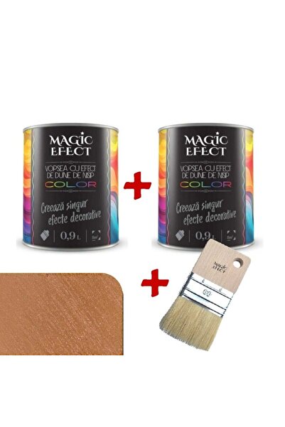 OEM Pachet 1+1, vopsea decorativa, Shiny Copper, interior, 1.8 litri, Magic E...