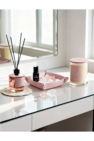 Day Glow Collection Set |   Reed Diffuser + Crystal Stone + Scented Candle |