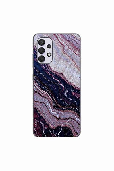 OEM Θήκη συμβατή με Samsung Galaxy A32 5G Σιλικόνης Gel TPU με σχέδιο Αμέθυστ...