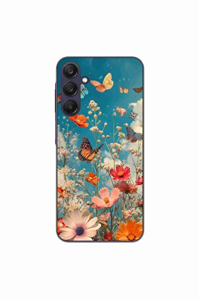 OEM Θήκη συμβατή με Samsung Galaxy A25 5G Σιλικόνης Τζελ TPU με σχέδιο Λουλού...