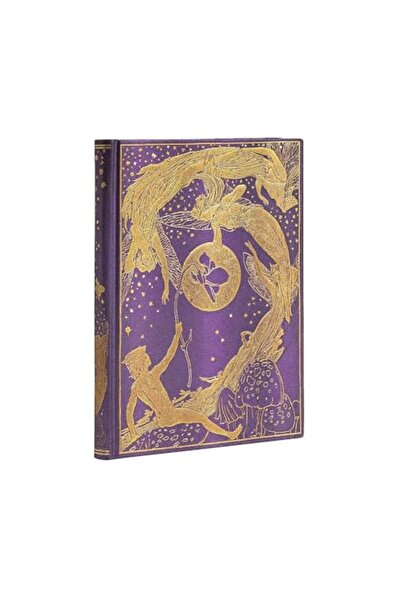 Hachette Violet Fairy Midi Astarlı Sert Kapaklı Günlük Elastik Bant Kapatma