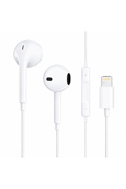 Rio Iphone 7/8/X/Xr/Xs/XsMax/11/12/13//14 Pro Max Uyumlu Mikrofonlu Beyaz Kab...