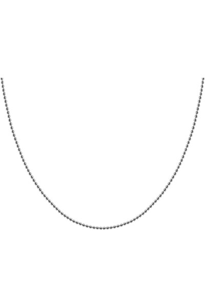 MINZA Dot Dash Line Women's Necklace, 925 Sterling Silver, Chain Necklace, Ha...