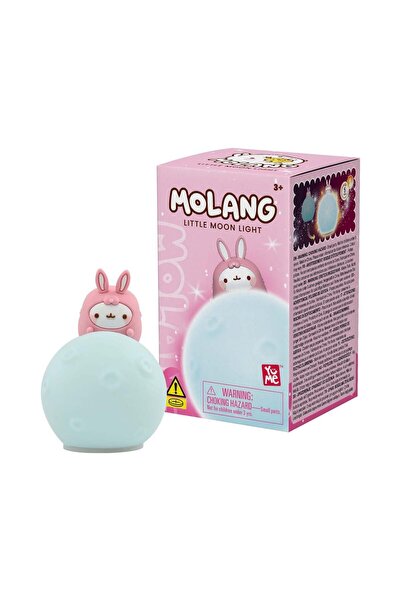 YuMe Lampa de veghe cu figurina, Yume, Molang Little Moon Light, Bleu