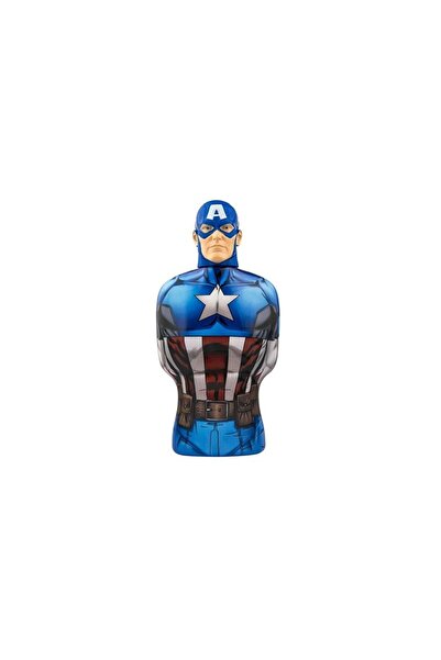Disney MARVEL CAPTAIN AMERICA 2 IN 1 BUBBLE BATH SHAMPOO 350ML LN-2539