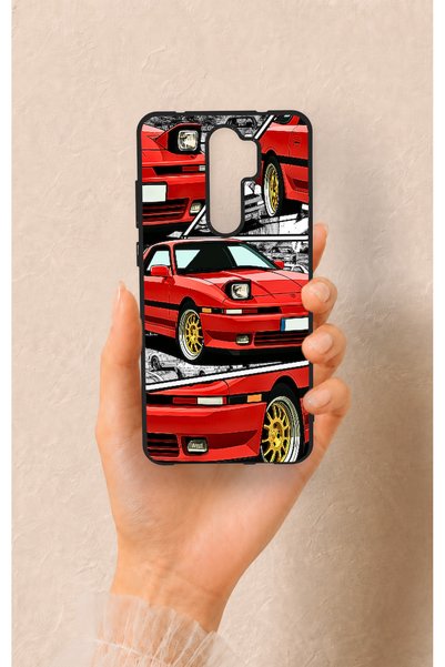 Vip Case Redmi Note 8 Pro Uyumlu Kırmızı Supra Desenli Silikon Kılıf