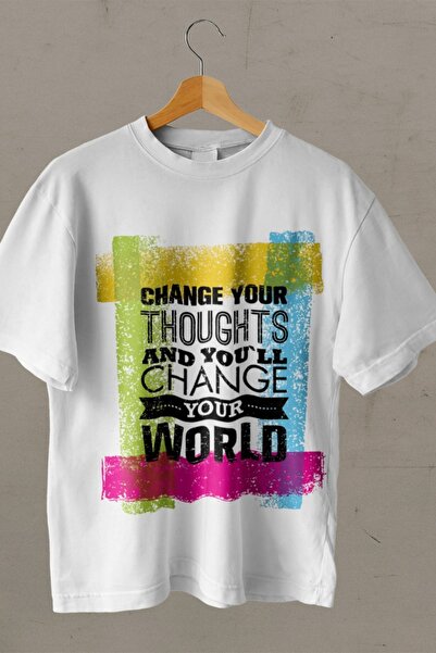 iLovePrints Μπλούζα Change Your Thoughts