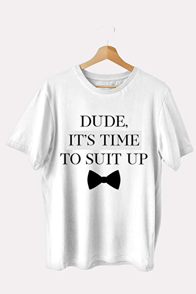 iLovePrints Μπλούζα Bachelor Suit Up