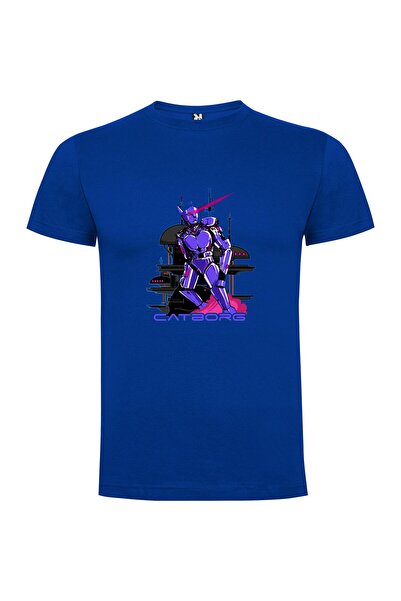 iLovePrints Cyborg Purple Power Tshirt