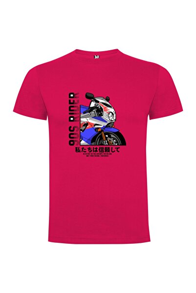 iLovePrints Retro Akira Motorcycle Art Tshirt