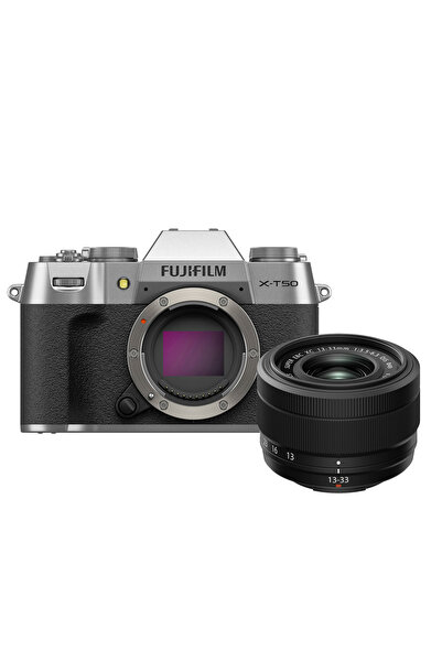 Fujifilm X-T50 Gümüş + XC13-33mm Kit XT50-G-1333