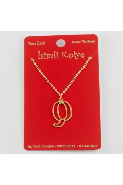 ZERO LAND Gelalsat Solid Brass (182123) Letter Pendant-Q