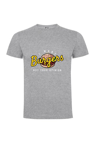 iLovePrints Bite Me Burger Tshirt