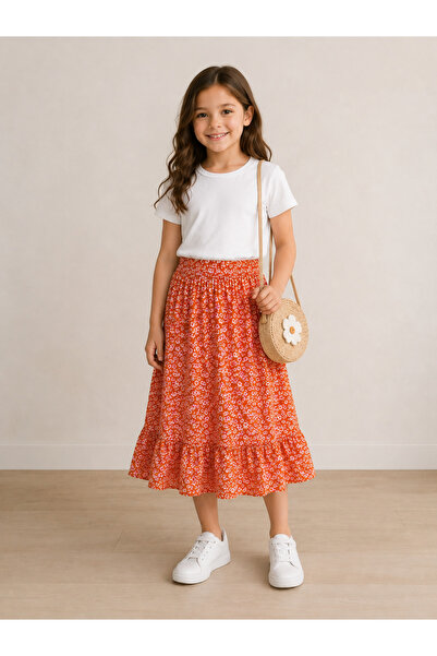 SANTRALBEBE Girl's Wrap Skirt