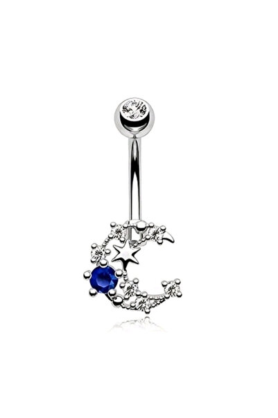 AMALFİ Σκουλαρίκια Piercing Σκουλαρίκι Αφαλού Χειρουργικός Χάλυβας Υποαλλεργι...