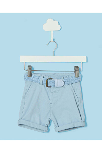 REDTAG Infant Boys Blue Chino Shorts