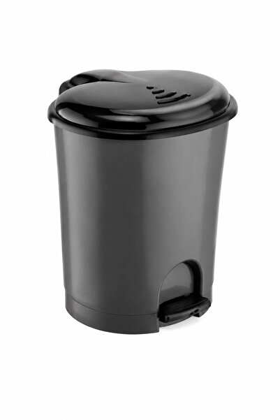 DolphFin 7 Liter Pedal Trash Can with Lid Bathroom Kitchen Office Waste Bin