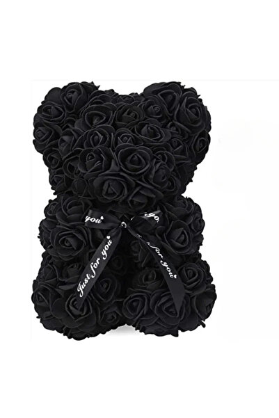 choice2 Black 2026 Artificial Flower Eternal Rose Teddy Bear for 520 Mom Moth...