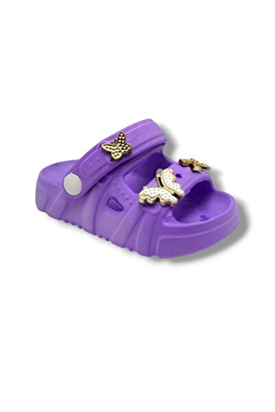 Cakgo Kebss K100-26 Double Band Butterfly Decorated Eva Girls' Slippers & San...