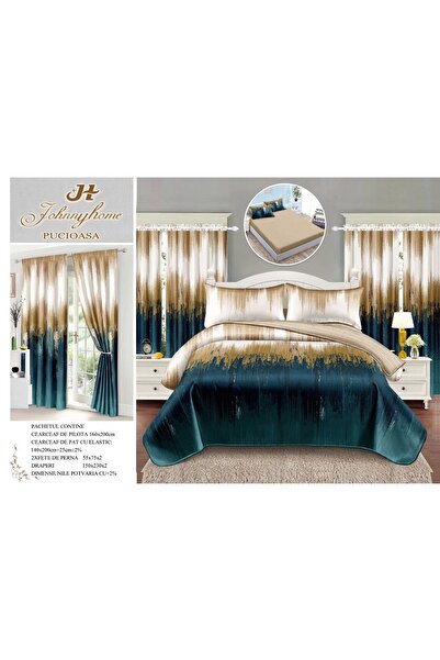 naniland.ro Lenjerie de Pat 1 Persoană 6 Piese Cu Elastic 140x200 cm