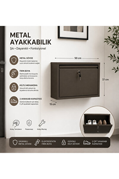ALEVRA METAL AYAKKABILIK 1 GÖZLÜ