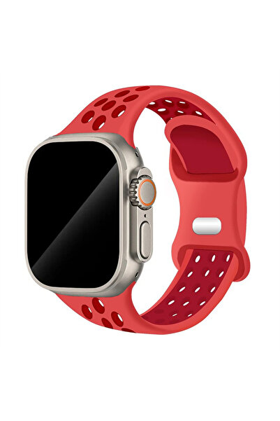Choice68 42mm 44mm 45mm 49mm 25 Red Sport Strap for Watch Band 44mm 45mm 46mm...