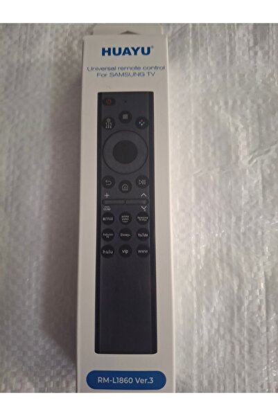 HUAYU Telecomandă Tv Samsung, model RM-L1860 cuNetflix, Prime Video, Rakuten ...