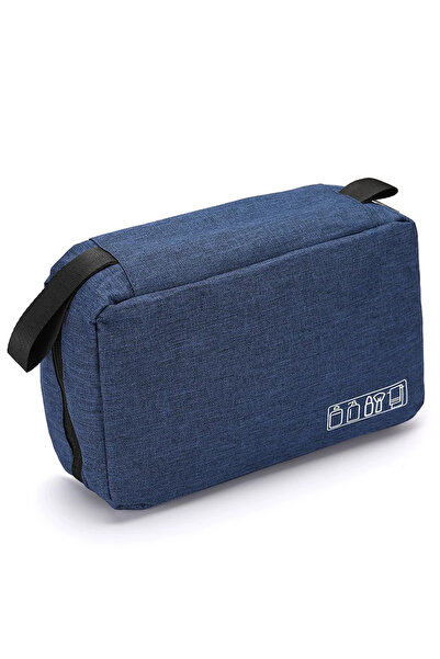 Choice3 navy blue New bath set, travel wet and dry separation toiletry bag, b...