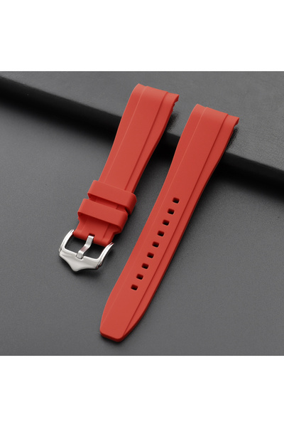 Choice10 20mm Red 20mm22mm for Strap for Swatch Universal Men Women Curved En...