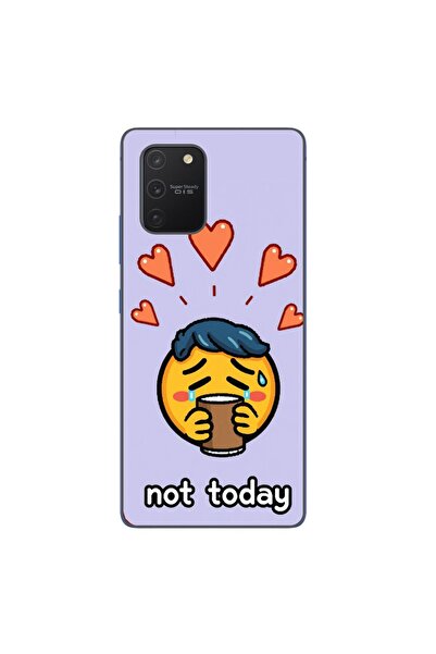 OEM Husa compatibila cu Samsung Galaxy S10 Lite Silicon Gel Tpu Model Not Today