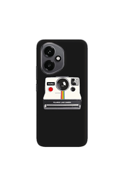 Other Honor Magic 400 Polaroid land camera Black Colored Silicone TPU Θήκη