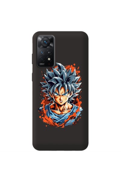Other Xiaomi Redmi Note 11 4G Anime Goku Black Colored Silicone TPU Θήκη