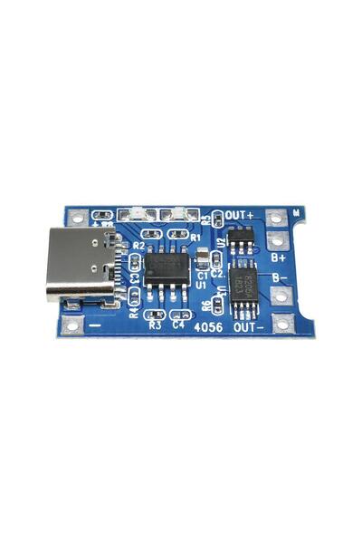 Generic 1B12 Type-c USB 5V 1A 18650 TP4056 Lithium Battery Charger Module Cha...