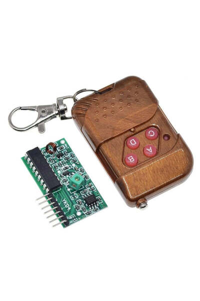 Generic 7B3 IC2262/2272 4 Channel 315MHZ 4 Key Wireless Remote Control Kits