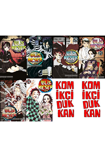 Gerekli Şeyler Yayıncılık İBLİS KESER 18-19-20-21-22-23 SET (KD 6 KİTAP MANGA...