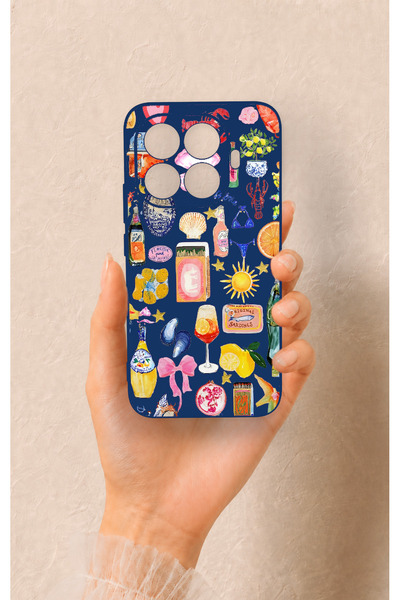 Vip Case Mi 15T PRO Uyumlu Summer Desenli Silikon Kılıf
