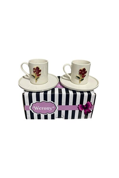 VERONY 2 Li Figured Porcelain Coffee Cup 7847
