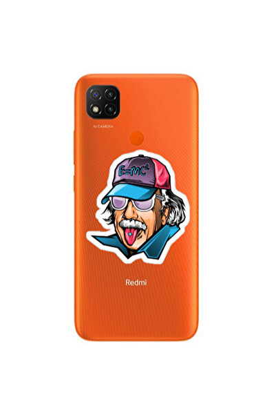 Other Xiaomi Redmi 9c Einstein Transparent Silicone TPU Θήκη