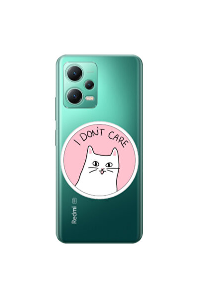 Other Xiaomi Redmi Note 12 Pro Plus 5G I dont Care Transparent Silicone TPU Θήκη