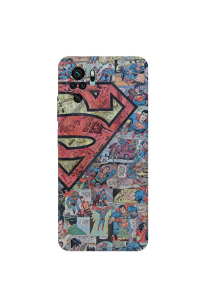 Other Xiaomi Redmi Note 10 4G Superman galaxy Transparent Silicone TPU Θήκη