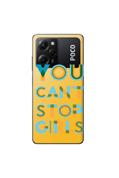 Other Xiaomi Poco X5 Pro You Cant Stop Girls Transparent Silicone TPU Θήκη