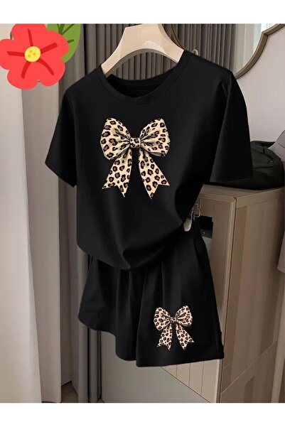 ZEMLİYA Sara Unisex Oversize Shorts Set Short Sleeve T-Shirt Comfortable Fit ...