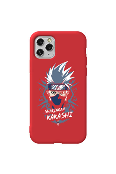 Other Apple iPhone 11 Pro Max Anime Mangoo Red Colored Silicone TPU Θήκη