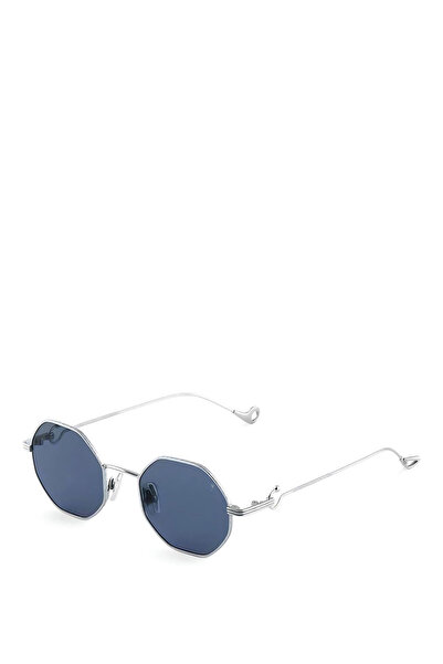 Eyepetizer نظارات شمسية للجنسين من Voyage 1-39 Lmd باللون الفضي