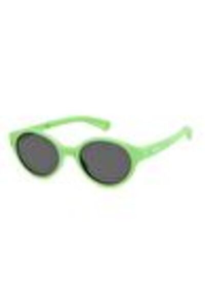 Polaroid Kids Pld K007/S Round Green Children's Sunglasses
