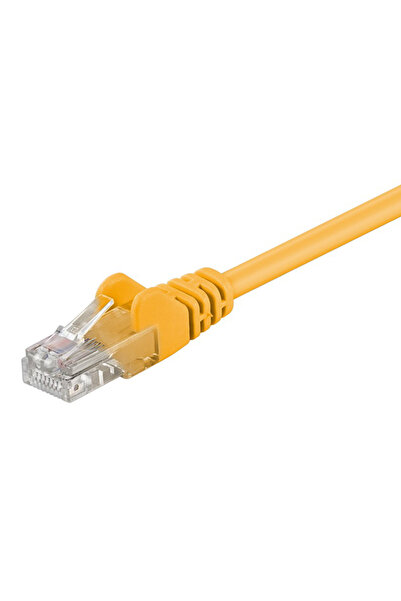 goobay καλώδιο δικτύου 68356, CAT 5e U/UTP, CCA, 2m, κίτρινο