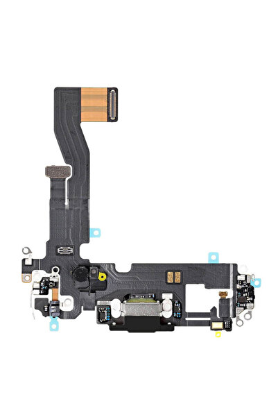 unbranded Καλώδιο Flex charging port SPIP11-0016 για iPhone 12 Pro, μαύρο